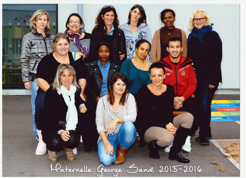 Equipe ALAE Maternelle 2015-2016